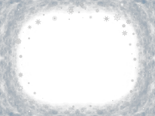 Снежная рамка
