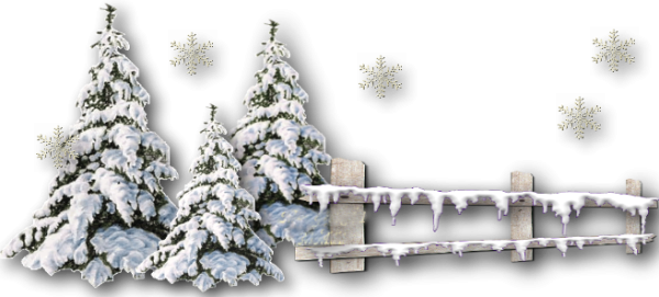 Клипарт зима на прозрачном фоне