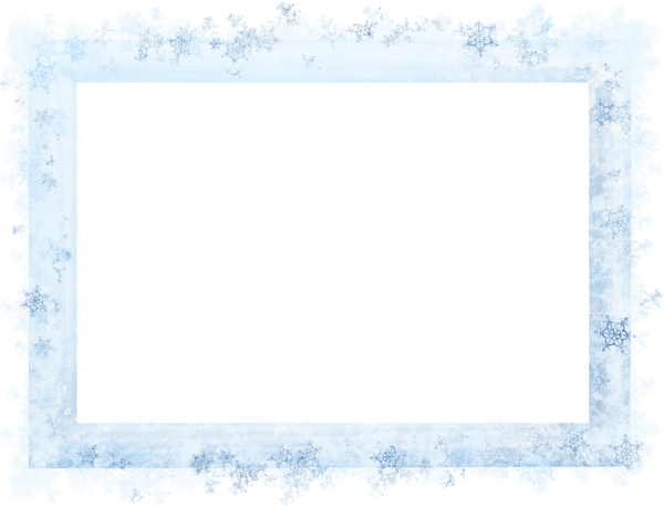 Зимняя рамочка