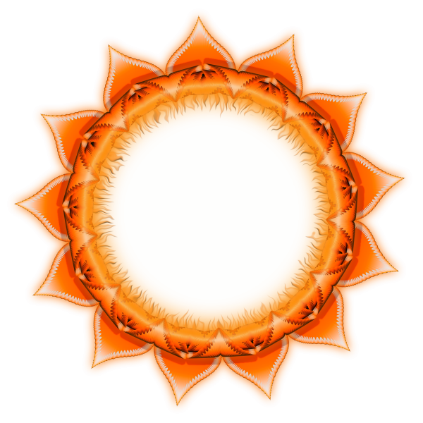 Круглая рамка