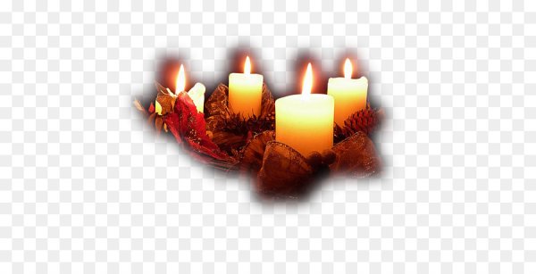 Горящие свечи