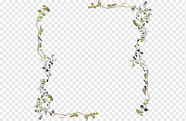 Веточка для обрамления