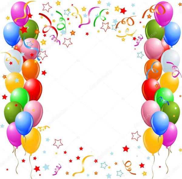 Рамка шарики воздушные