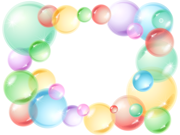 Мыльные пузыри для фотошопа на прозрачном фоне