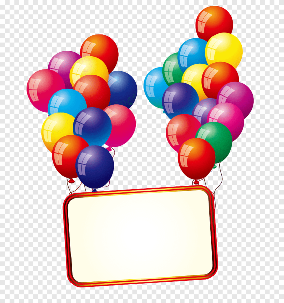 Рамка с шарами для фотошопа