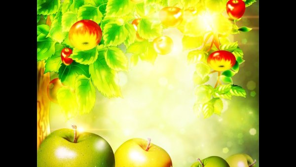 Яблочная рамка