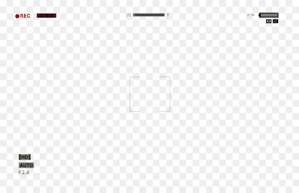 Эффект камеры без фона