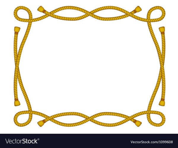 Рамка из каната