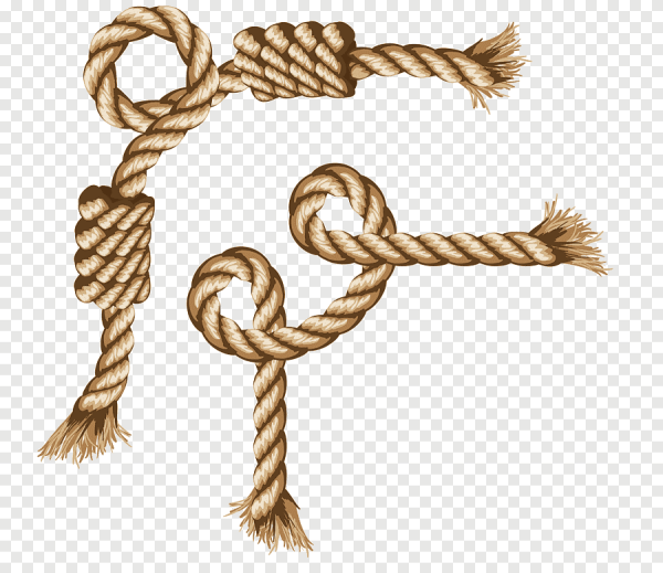 Веревка нарисованная