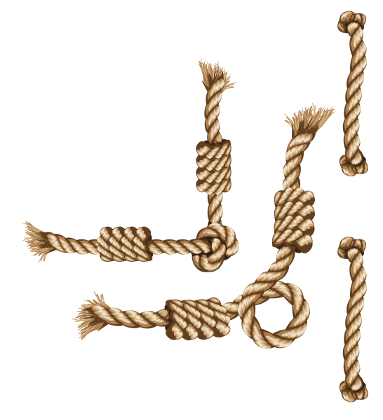 Канат морской узел