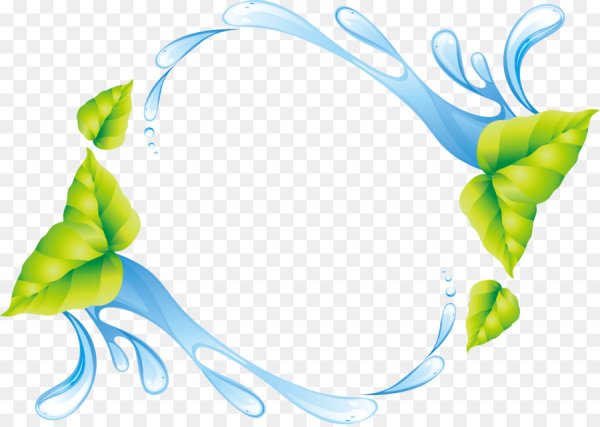 Рамка из воды