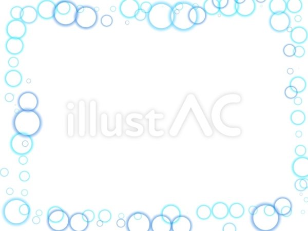 Рамка пузыри