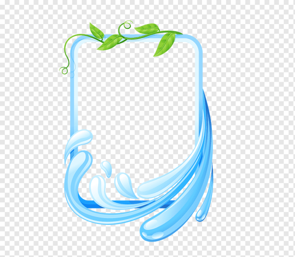 Рамка вода для детей