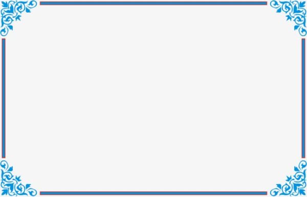 Казахский узор рамка