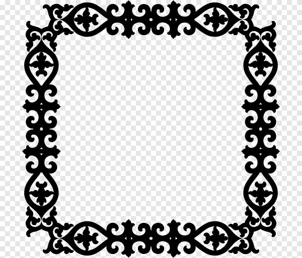 Осетинский орнамент рамка