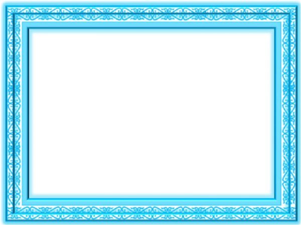 Казахский национальный узор рамка