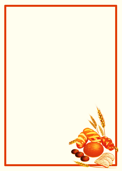 Рамка хлебобулочные изделия