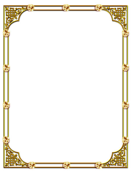 Золотая рамка