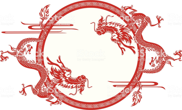 Рамка для рисунка в китайском стиле