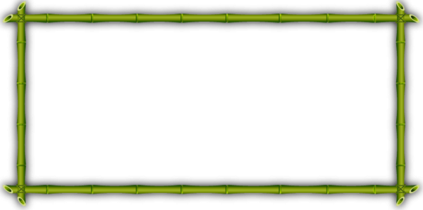 Бамбуковая рамка для фотошопа