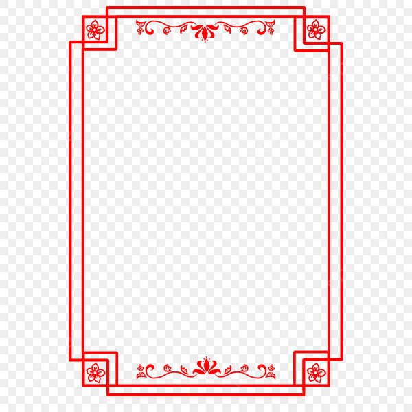 Рамки в китайском стил