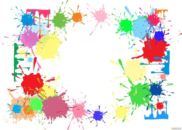 Рамка Клякса