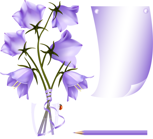 Фон колокольчики для детского сада