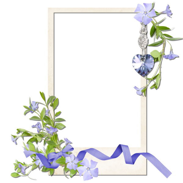 Рамка Весенняя тонкая