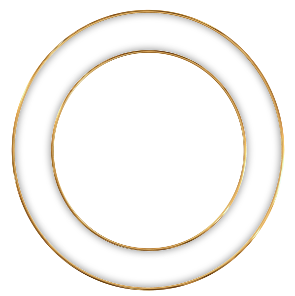 Круг на белом фоне