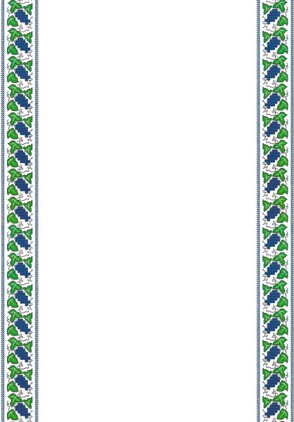 Башкирский узор рамка