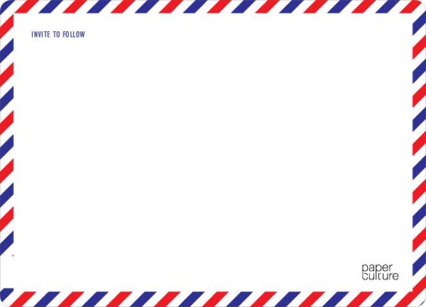 Рамка для конверта на прозрачном фоне