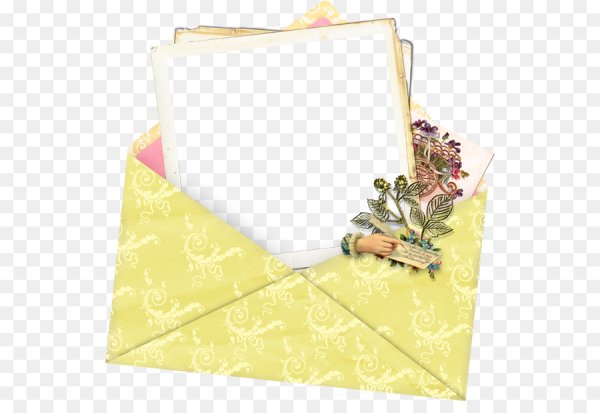 Рамка в виде конверта