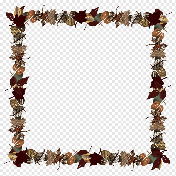 Красивая коричневая рамка