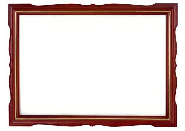 Бордовая рамка для фотошопа