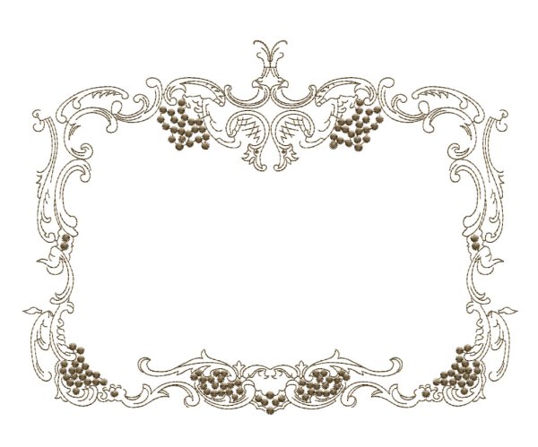 Ажурная рамка