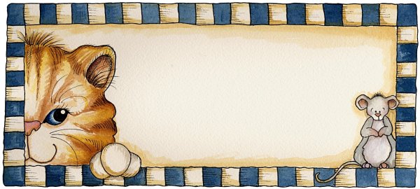 Рамка с кошками для презентации