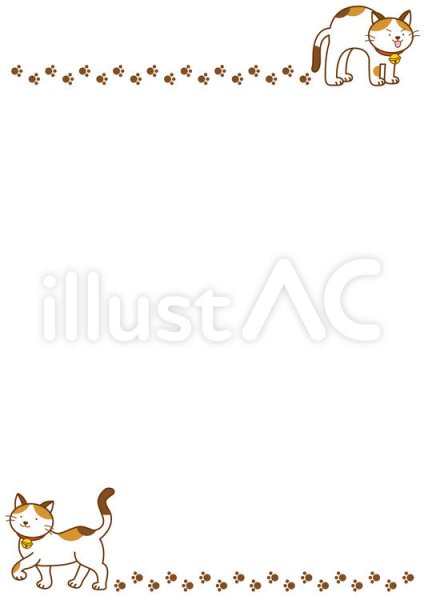 Рамка с кошками для текста