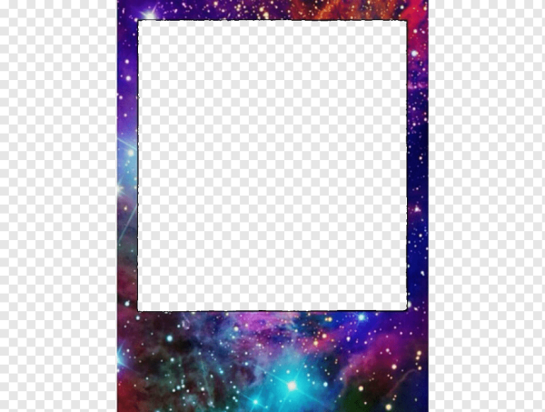 Рамка в стиле космос