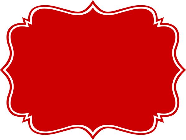 Бирки для надписи красный