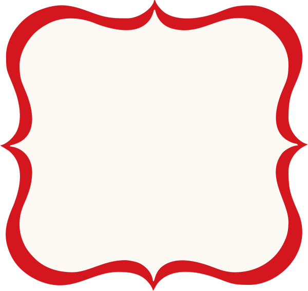 Фигурная рамка