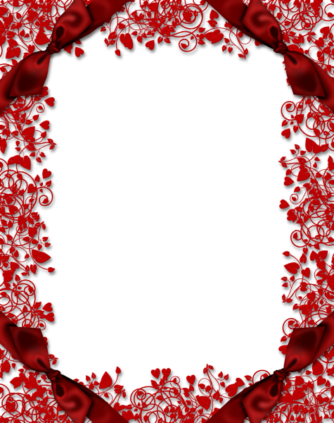 Красивые рамочки красного цвета