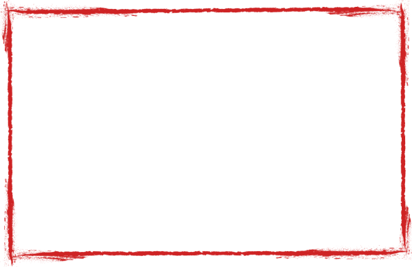 Рамка красная тонкая