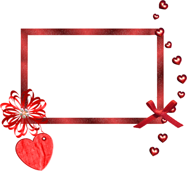 Красивая рамка романтическая