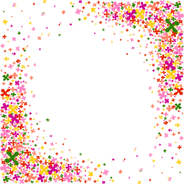 Яркая рамка