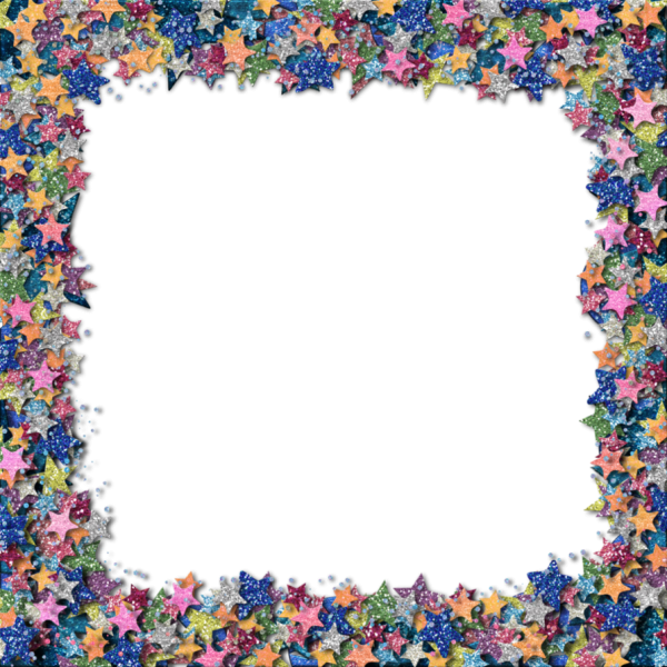 Рамка разноцветная