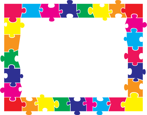 Пазл в рамке