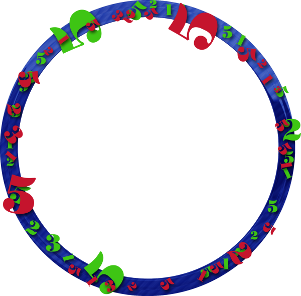 Рамка круглая детская