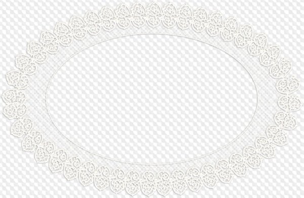 Овальные кружева