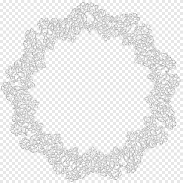 Кружевная рамка