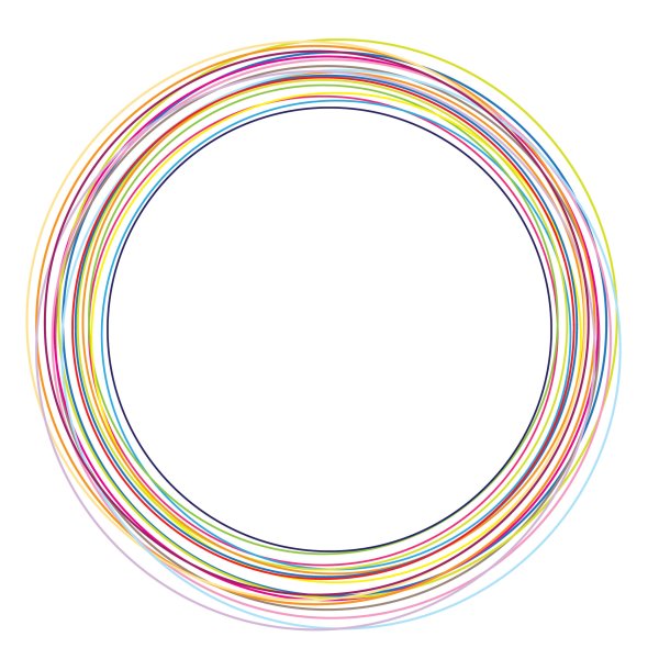 Круг в полоску